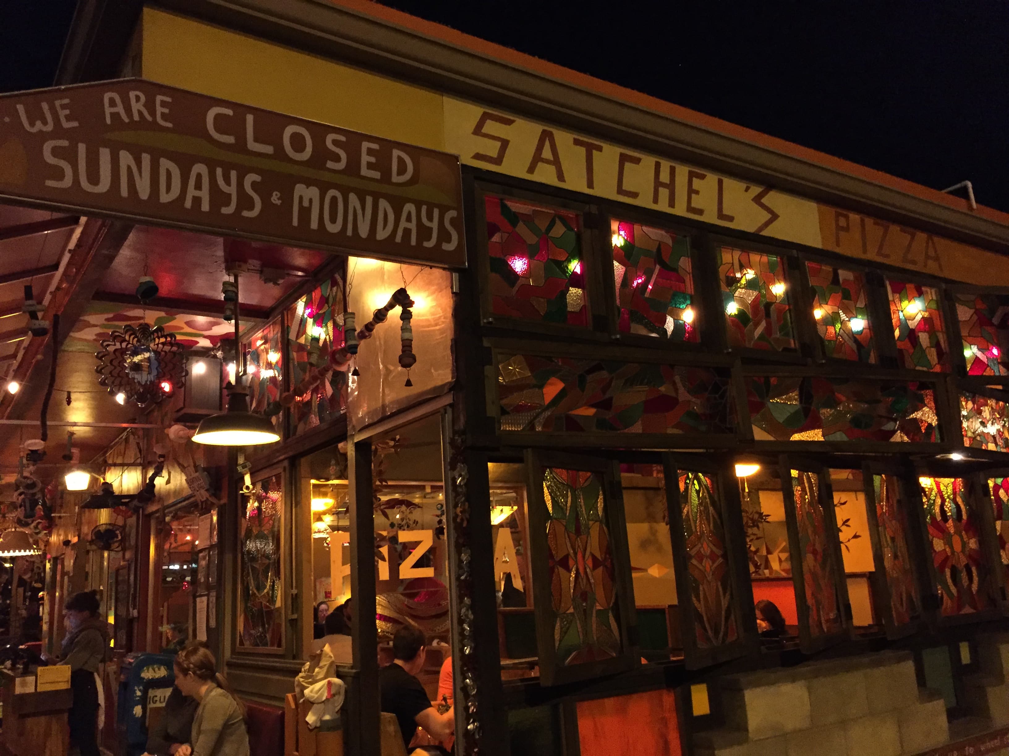Satchel's Pizza exterior — Gainesville FL