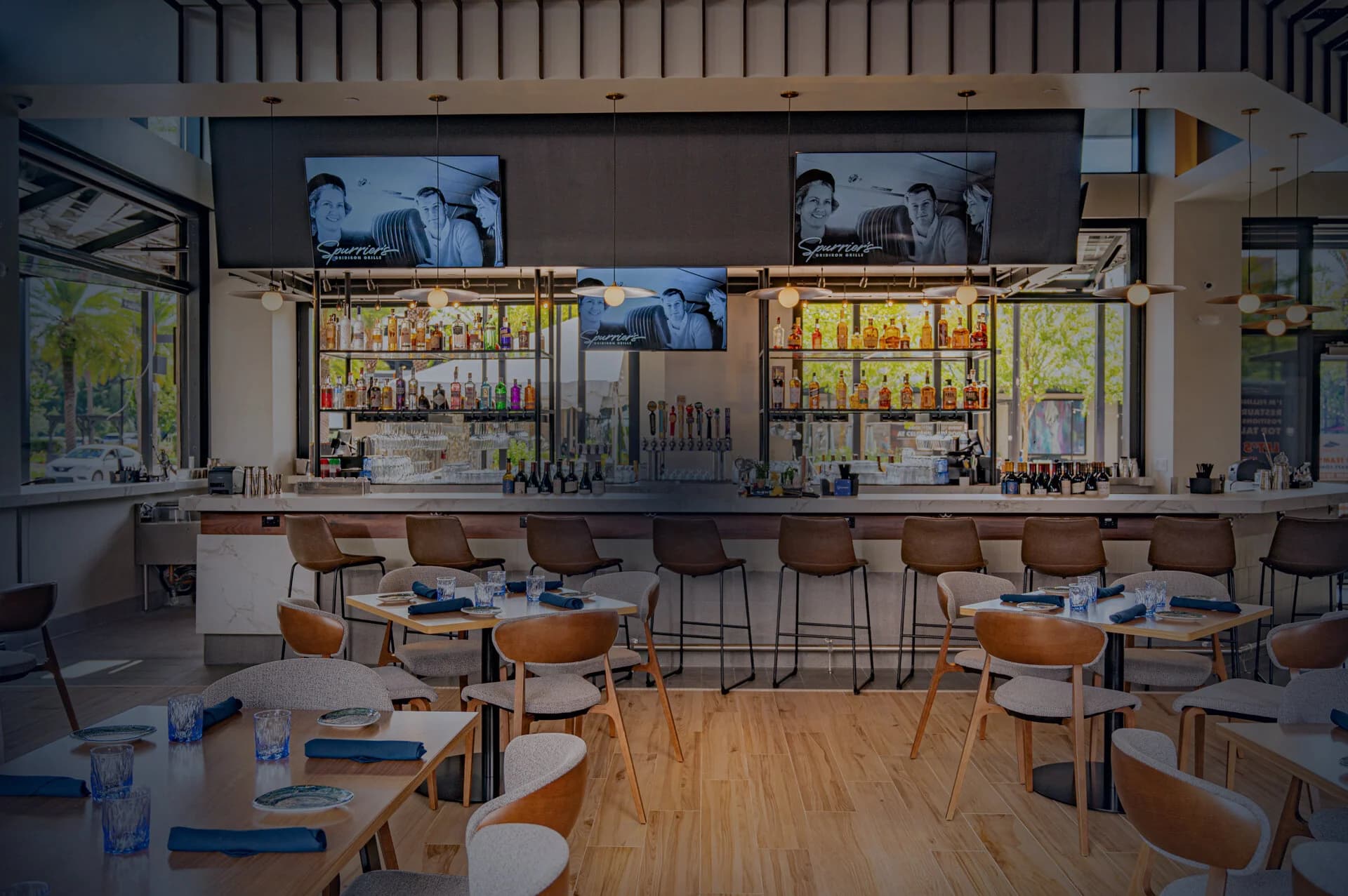 Spurrier's Gridiron Grille main dining room